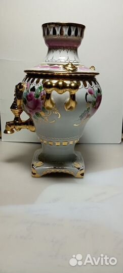Самовар сувенирный фарфоровый