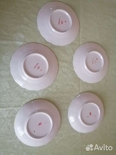 Сервиз лвз СССР Золотые лепестки