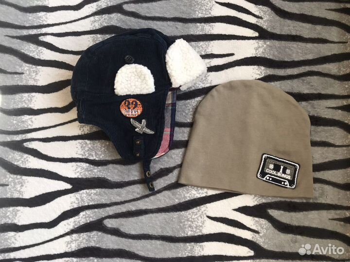 Шапки р-р 50/52 на мальчика