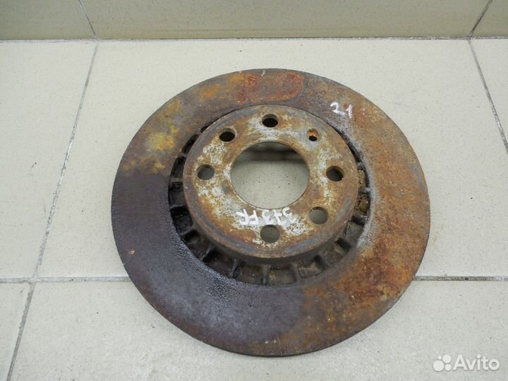 Диск тормозной передний вентилируемый Aveo (T200)