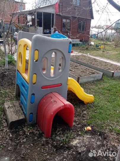 Детская горка пластиковая