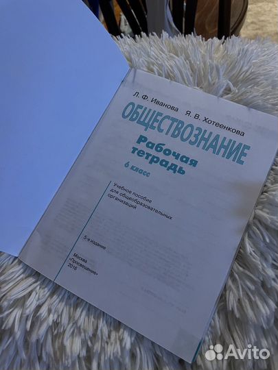 Рабочая тетрадь 6 класс по обществознанию