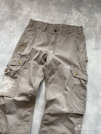 Штаны Carhartt Distressed Cargo Vintage
