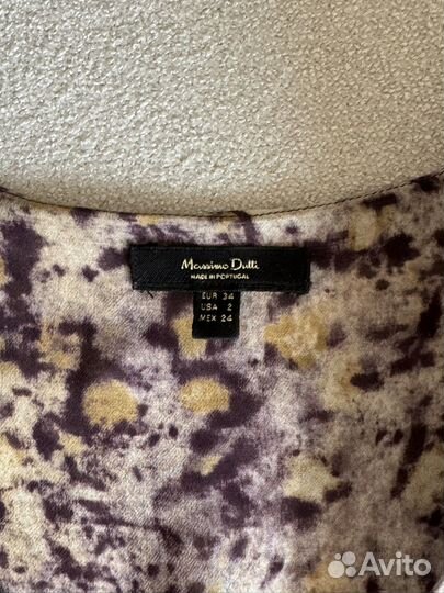 Massimo dutti платье xs-s
