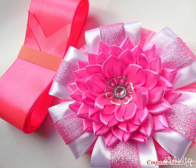 Бант на выписку из роддома