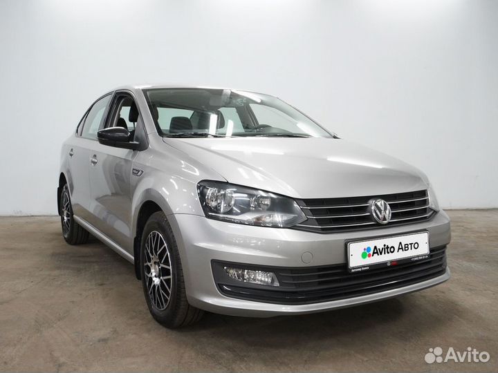 Volkswagen Polo 1.6 AT, 2017, 104 421 км