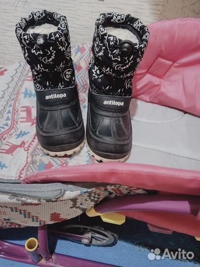 Сапожки зимние 30