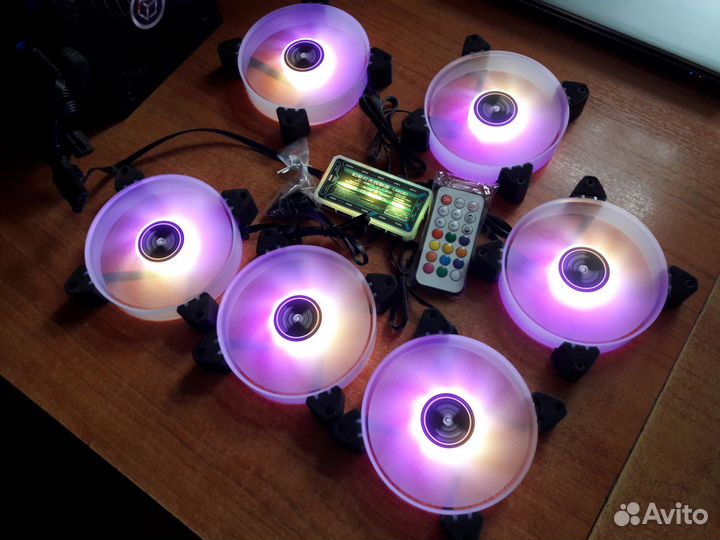 Кулеры для корпуса 120мм argb