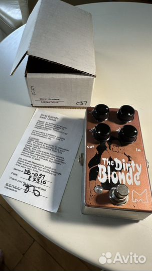 Педали Menatone Dirty Blonde / King of Britains