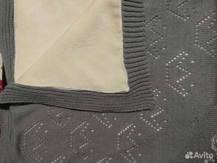 Плед тёплый детский (зима) на выписку