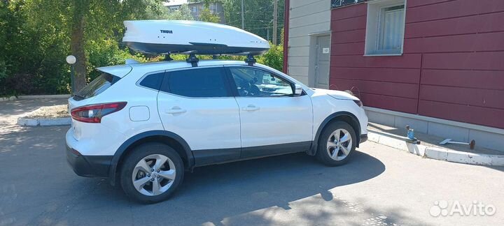 Бокс на крышу с поперечинами в прокат