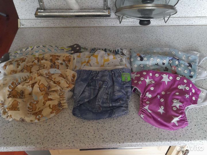 Многоразовые подгузники gloryes,трусишка