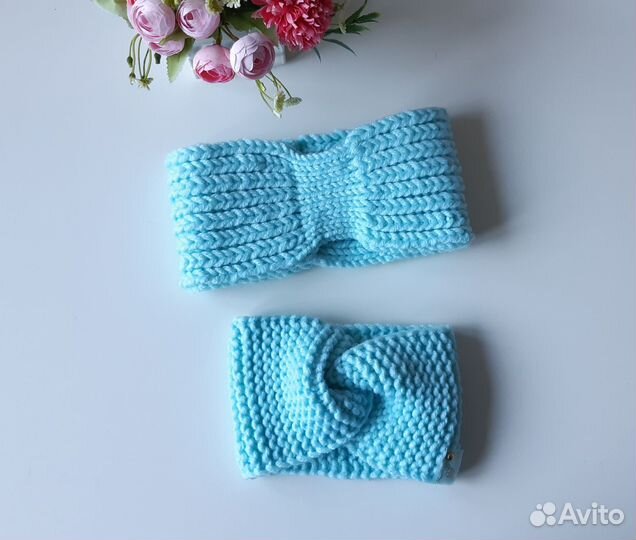 Повязки на голову ручной работы, в наличии