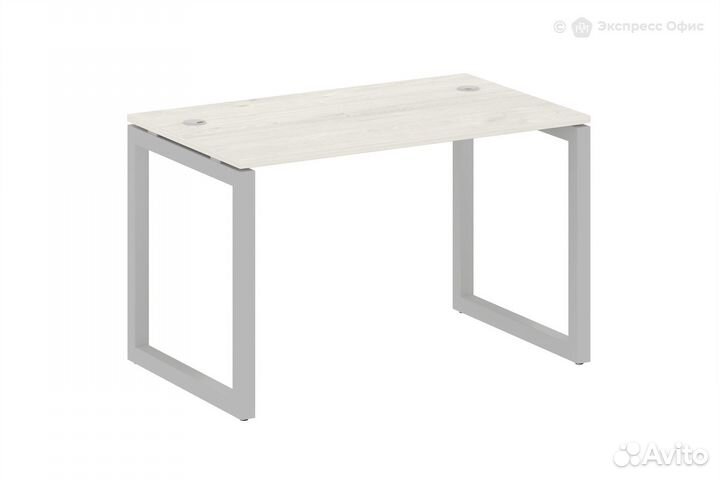 Письменный стол на О-образном м/к Metal system qua
