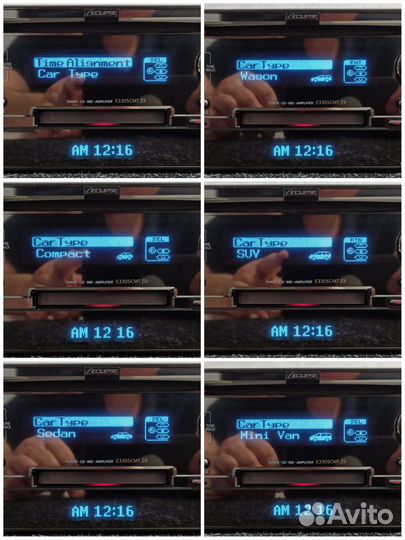Eclipse е3305CMT BK (CD/MD/FM 2