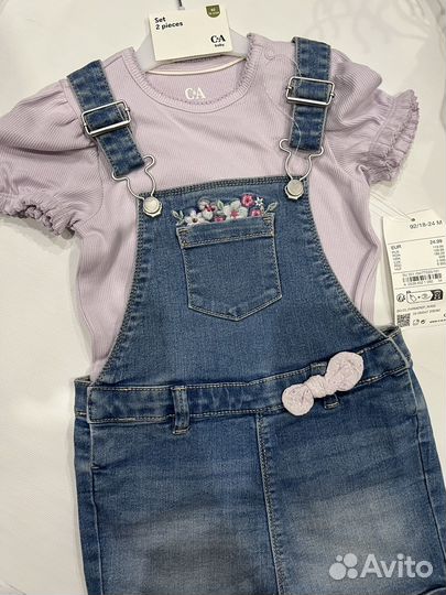 Комплект для девочки са 80, 92, 98