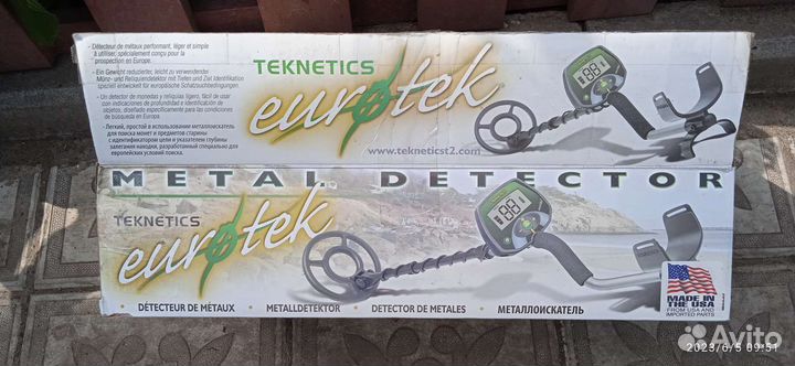 Металлоискатель Teknetics eurotek