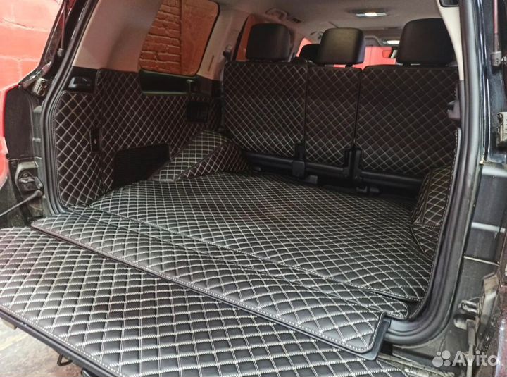 Коврики в багажник toyota land cruiser 200
