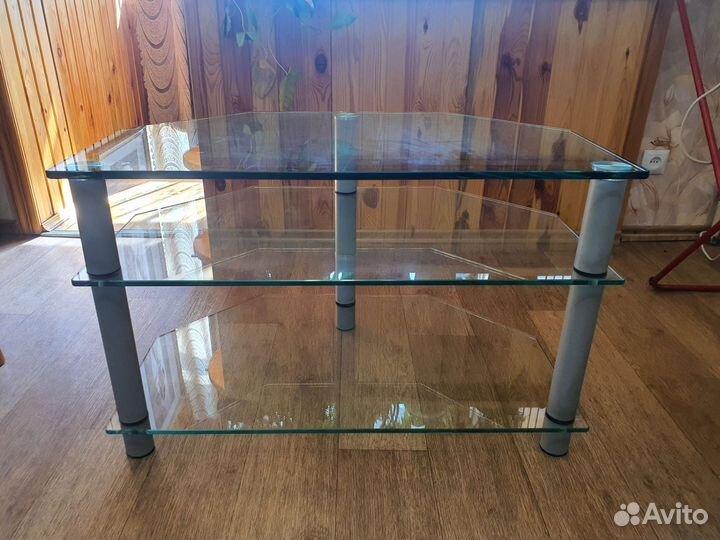 Стеклянная тумба