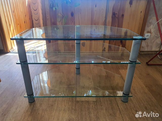 Стеклянная тумба