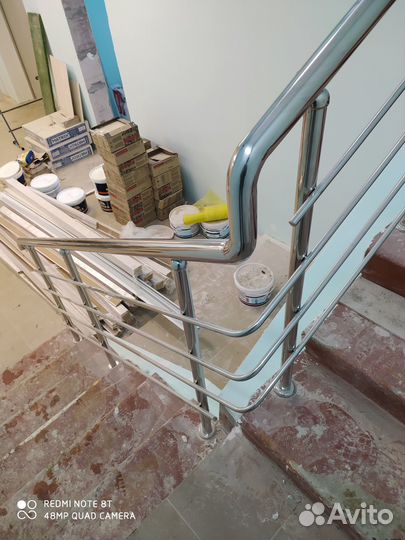 Поручни из нержавейки