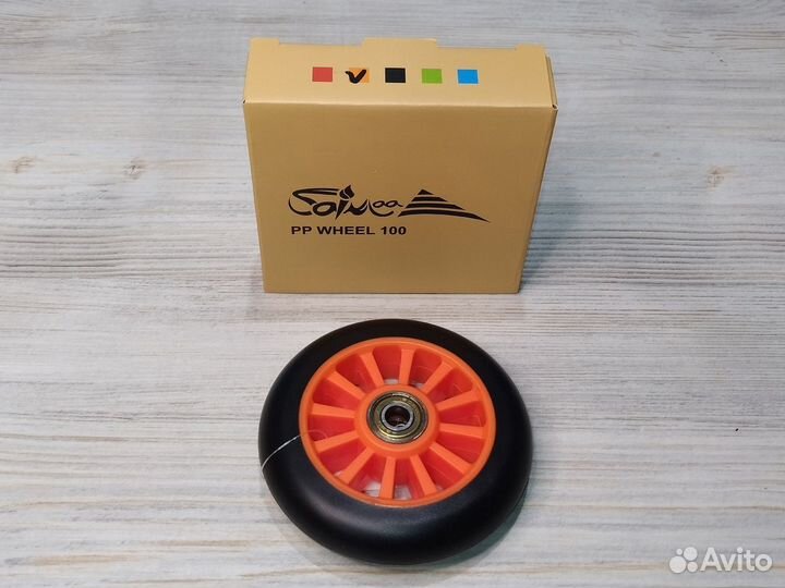 Колесо для трюкового самоката 100 мм пласт