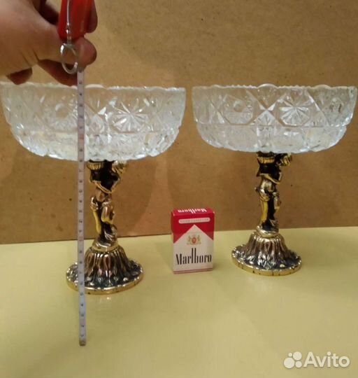 Ваза.Хрусталь.Пара