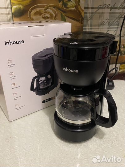 Кофеварка капельная inhouse