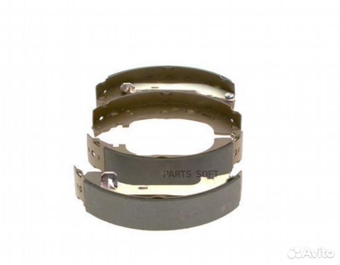 Bosch 0 986 487 810 0 986 487 810 колодки барабанные\ Ford Focus all 04