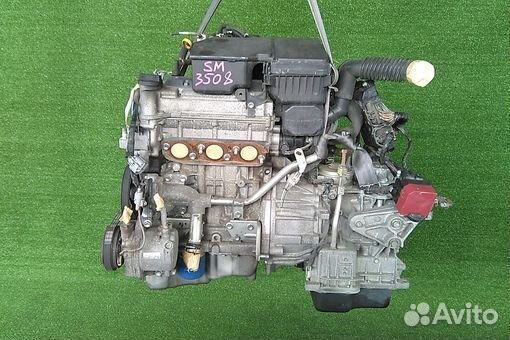 Двигатель в сборе двс suzuki MR wagon MF21S K6A 20