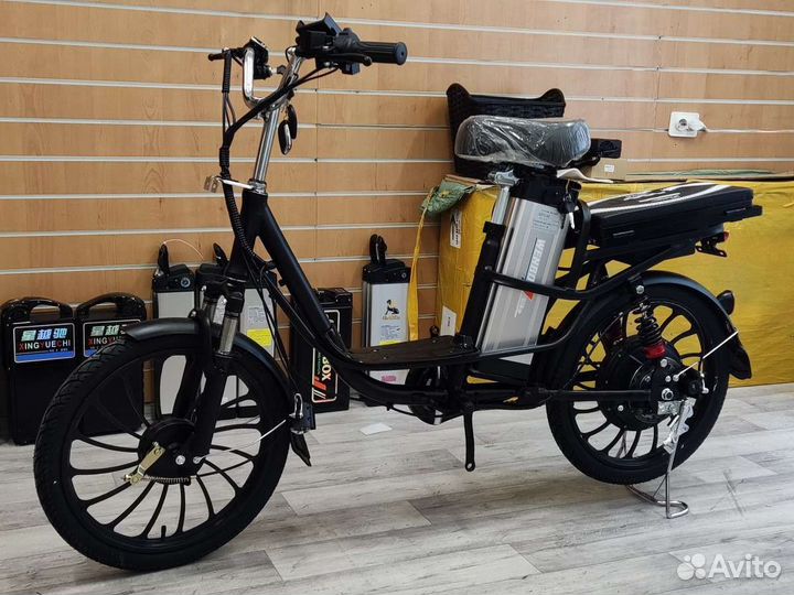 Электровелосипед Xing Black