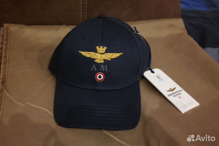 Новая бейсболка Aeronautica Militare navy blue OS