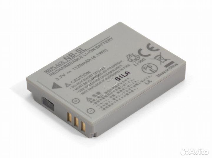 Аккумулятор к фотоаппарата Canon NB-5L (1100mAh)