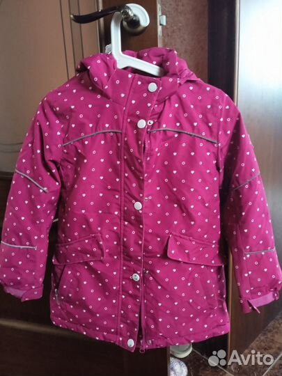 Куртки для девочки сезон весна-осень, фирма reimo