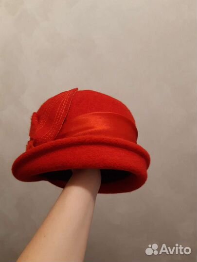 Шляпа фетровая женская