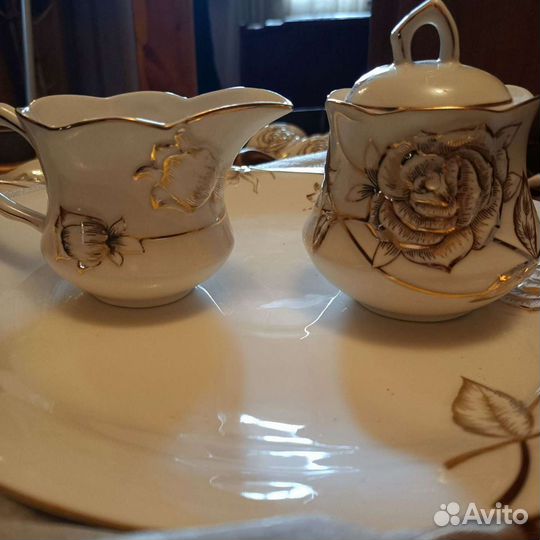 Чайный сервиз новый 6 персон