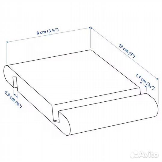 Новая оригин.подставка д/смартфона и планшета Икеа