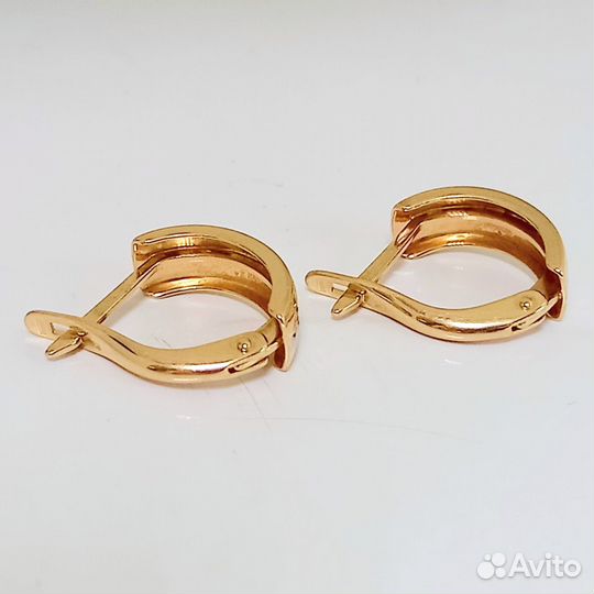 Золотые серьги