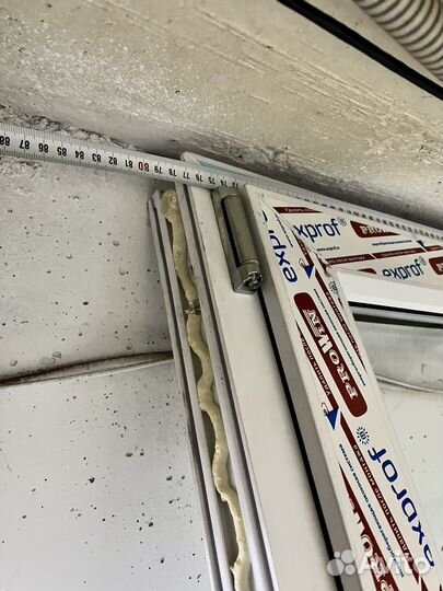 Балконная дверь пвх 770/2150