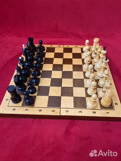 Шахматы СССР №159 Перхушковские деревянные