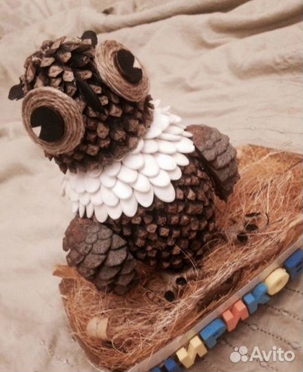 Поделка из природных материалов готовая