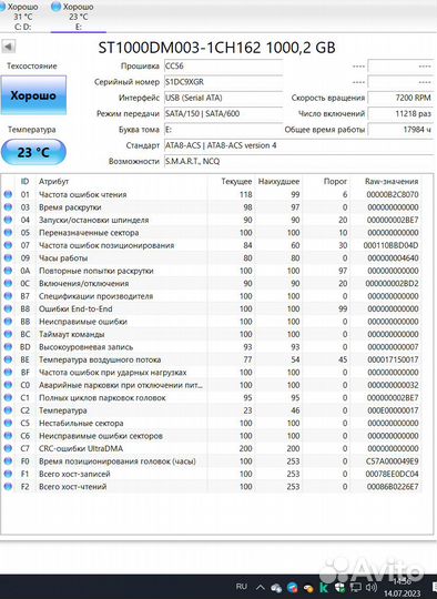 Жесткий диск 1 тб