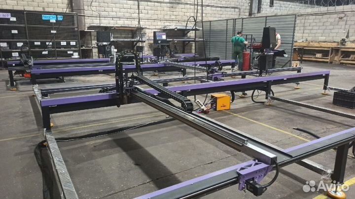 Станок плазменной резки 2 х 6 с источником 100А