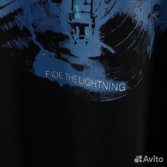 Футболка metallica унисекс oversize