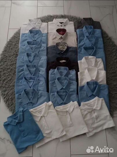 Рубашки школьные брендовые от 122-164