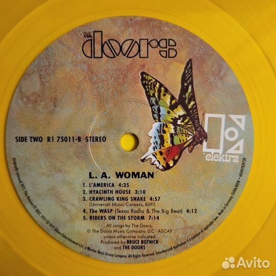 Винил Doors – L.A. Woman (yellow)