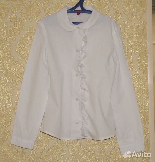 Блузки школьные, водолазки 134,140,146