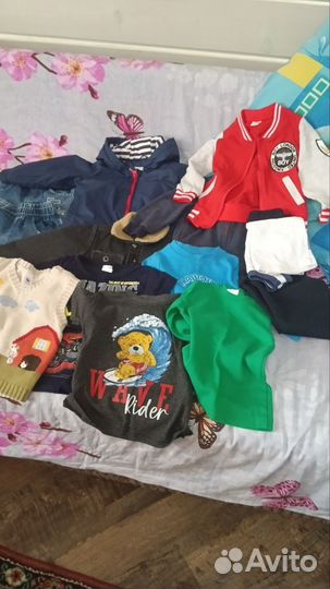 Вещи пакетом на мальчика от 1 года до 2