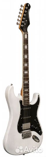 Электрогитара Stagg SES 60 WHB, цвет белый