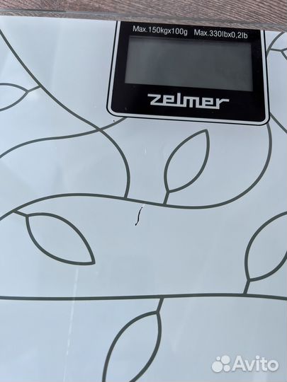 Весы напольные электронные Zelmer